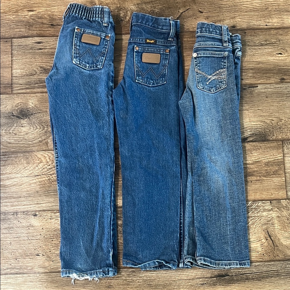 Wrangler Kids Blue Jeans Trio